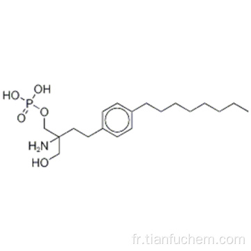 1,3-propanediol, 2-amino-2- [2- (4-octylphényl) éthyl] -, mono (dihydrogénophosphate) CAS 402615-91-2